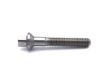 Countersunk Wheel Screw Square Head 6mm - Steel - 6x1.00